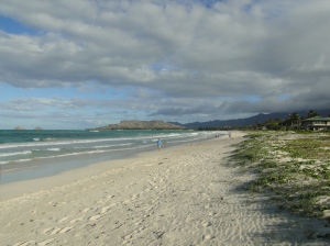 Lanikai Beach to south