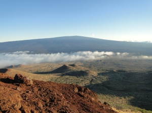 Conos pequeños en Mauna Kea