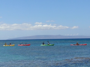 Kayac en Maui